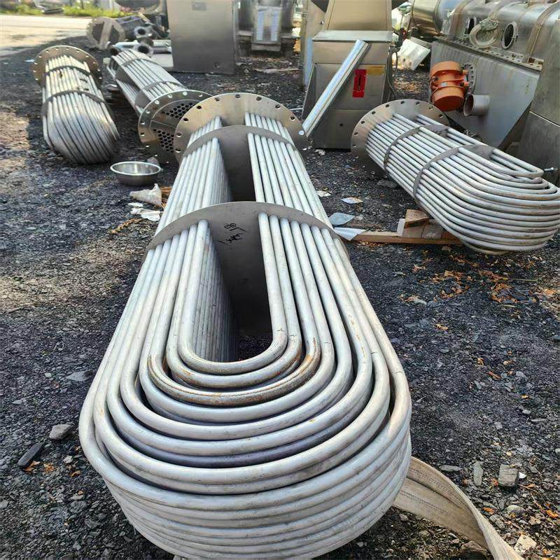 二手U型管壳换热器 不锈钢列管冷凝器工业化工制药食品热交换设备,清洗/食品/商业设备,冷凝器,淘宝优惠券,粉丝福利购,淘宝优惠卷