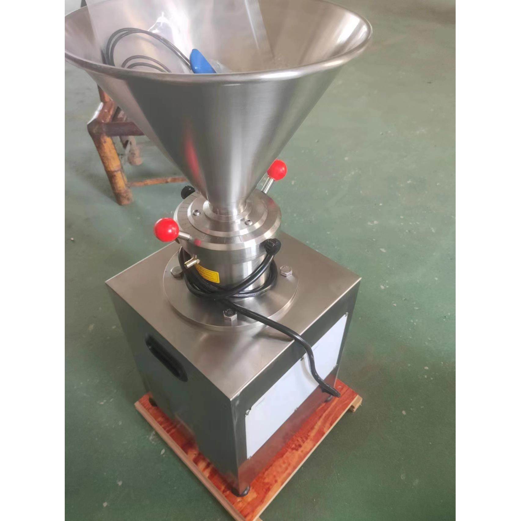 食品级不锈钢胶体磨花生芝麻小型立式磨酱机花生杏仁磨酱机,机械设备,研磨机,淘宝优惠券,粉丝福利购,淘宝优惠卷