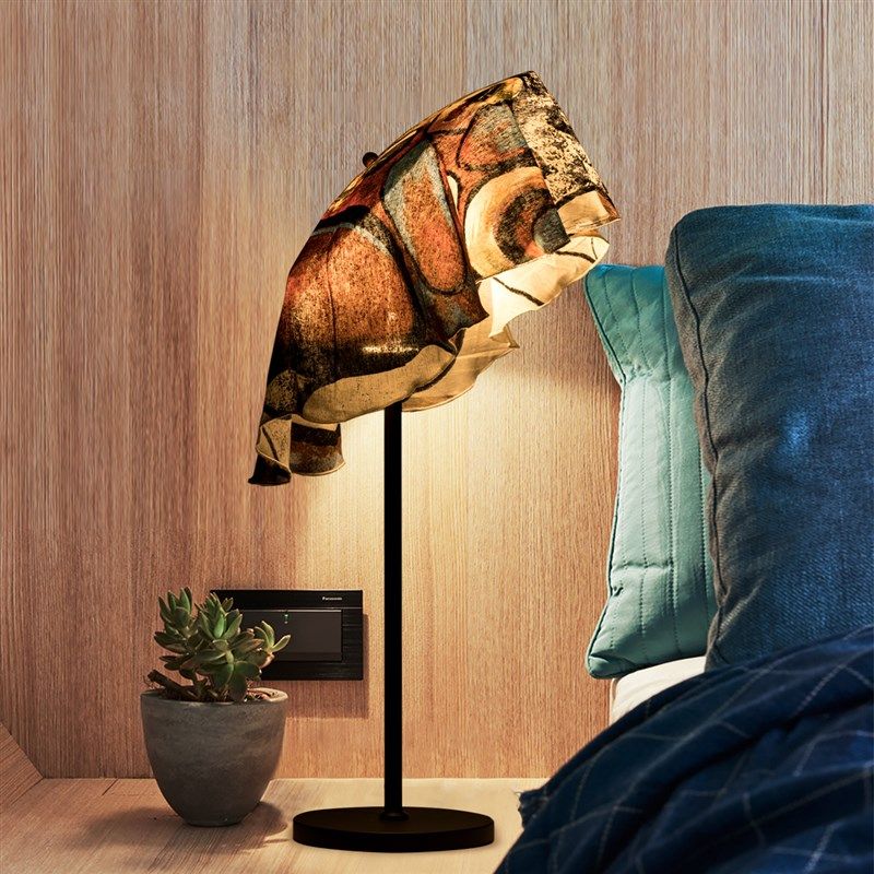 平田现代创意布艺灯LED调光卧室客厅台灯浪漫柔和灯罩丰富可换洗,家装灯饰光源,装饰台灯,淘宝优惠券,粉丝福利购,淘宝优惠卷