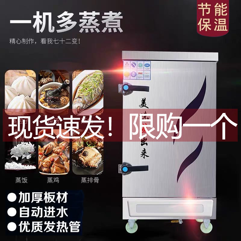 蒸饭柜燃气电蒸箱蒸饭菜全自动大容量节能商用双门蒸包炉米饭馒头,厨房电器,蒸柜/蒸饭车/蒸汽发生器,淘宝优惠券,粉丝福利购,淘宝优惠卷