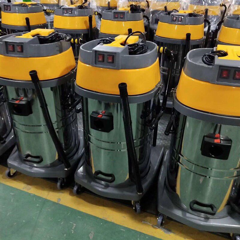 工业吸尘器大功率双电机大容量70升干湿两用洗车工地装修工厂吸力