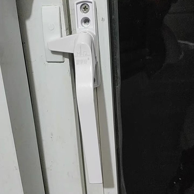 加厚把手门窗户七字塑钢执手窗锁老式七字执手塑钢窗外推窗拉手