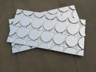 全套购买 地暖模块 地暖管 铝箔胶带 分水器 套阀 镜面反射膜