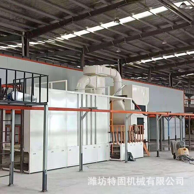 整厂规化自动喷塑涂装流水线体育器材喷涂设备汽车配件喷涂线设备