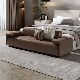 换鞋凳家用门口穿鞋凳进门凳高级感衣帽间沙发凳靠墙长条凳床尾凳