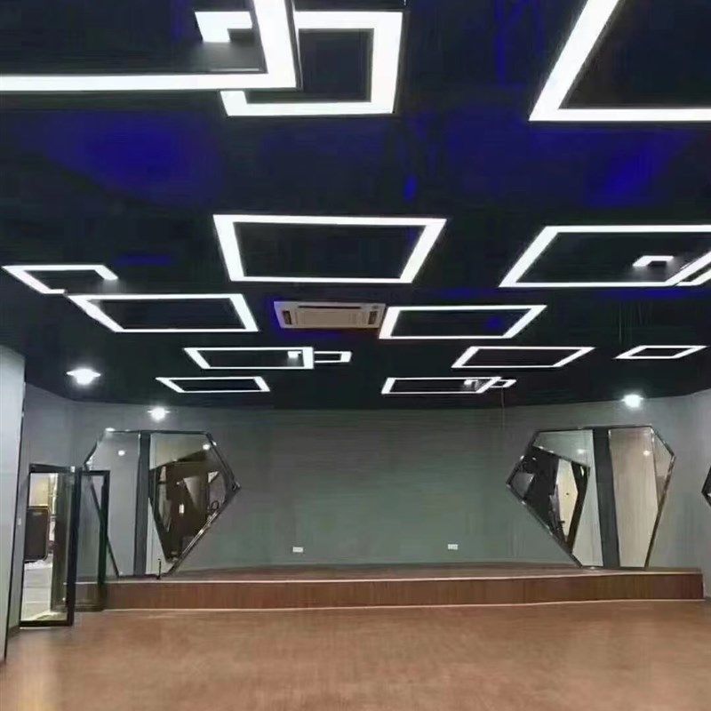 led吊灯会议室办公室网咖台球室展厅无缝拼接定制长条吊灯氛围灯,家装灯饰光源,商用吊灯,淘宝优惠券,粉丝福利购,淘宝优惠卷