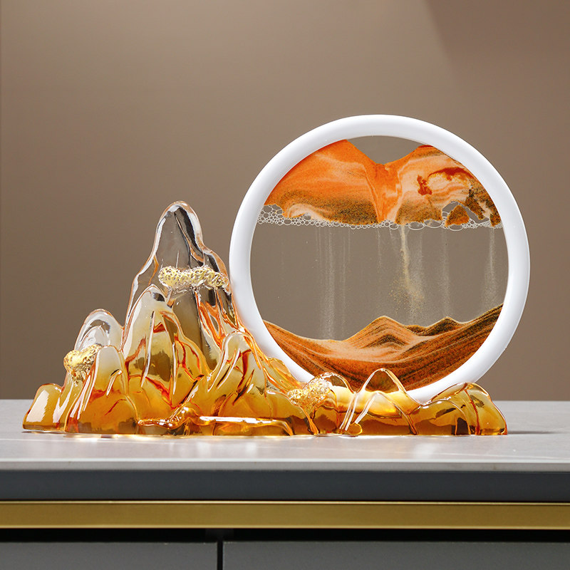 创意趣味流沙画桌面摆件家居饰品装饰品客厅玄关酒柜乔迁家居礼品,家居饰品,装饰摆件,淘宝优惠券,粉丝福利购,淘宝优惠卷