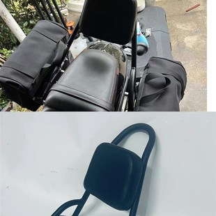 适配于春风450CLC改装 配件 靠背复古后靠弓后靠背护杠保险杆改装