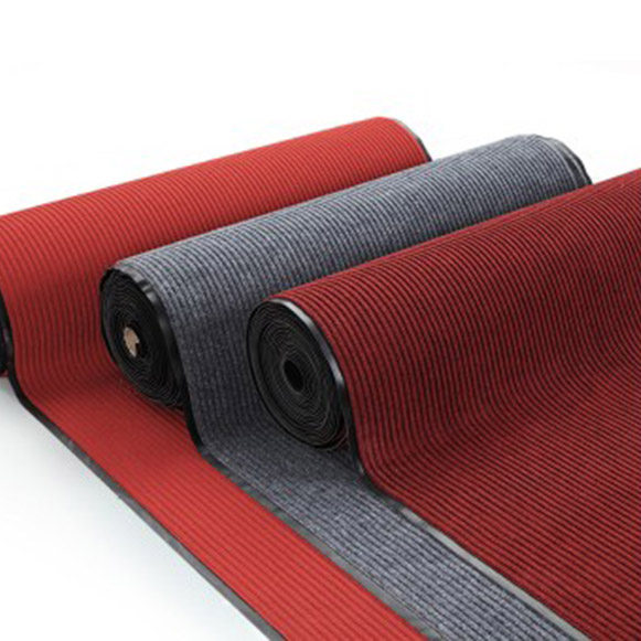 双条纹压花地毯酒店走廊地垫防滑防水入户玄关进门垫迎宾垫可裁剪,居家布艺,地毯,淘宝优惠券,粉丝福利购,淘宝优惠卷