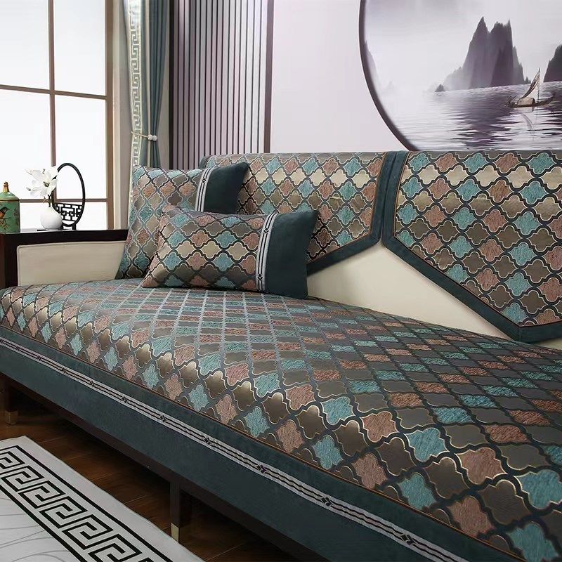 沙发垫四季通用高级感皮沙发专用防滑坐垫防猫抓沙发套罩防尘保护,居家布艺,沙发垫,淘宝优惠券,粉丝福利购,淘宝优惠卷