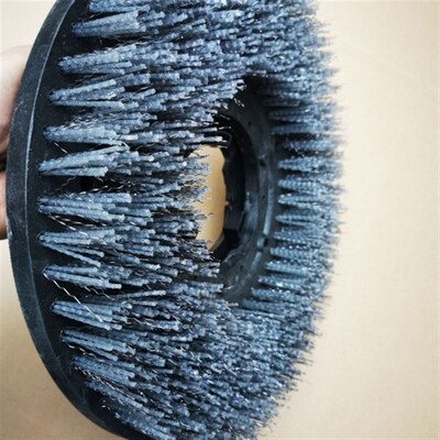 通用17寸钢丝刷大理石清洗盘刷仿古刷混合磨料洗地机刷低价包邮