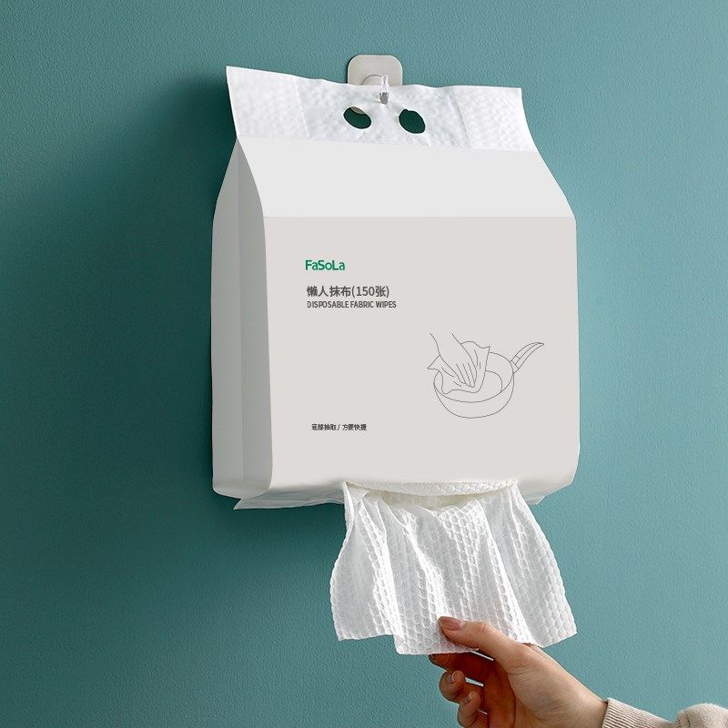 懒人抹布悬挂式厨房纸巾吸油吸水擦手纸干湿俩用洗碗布毛巾清洁布,家庭/个人清洁工具,一次性抹布,淘宝优惠券,粉丝福利购,淘宝优惠卷