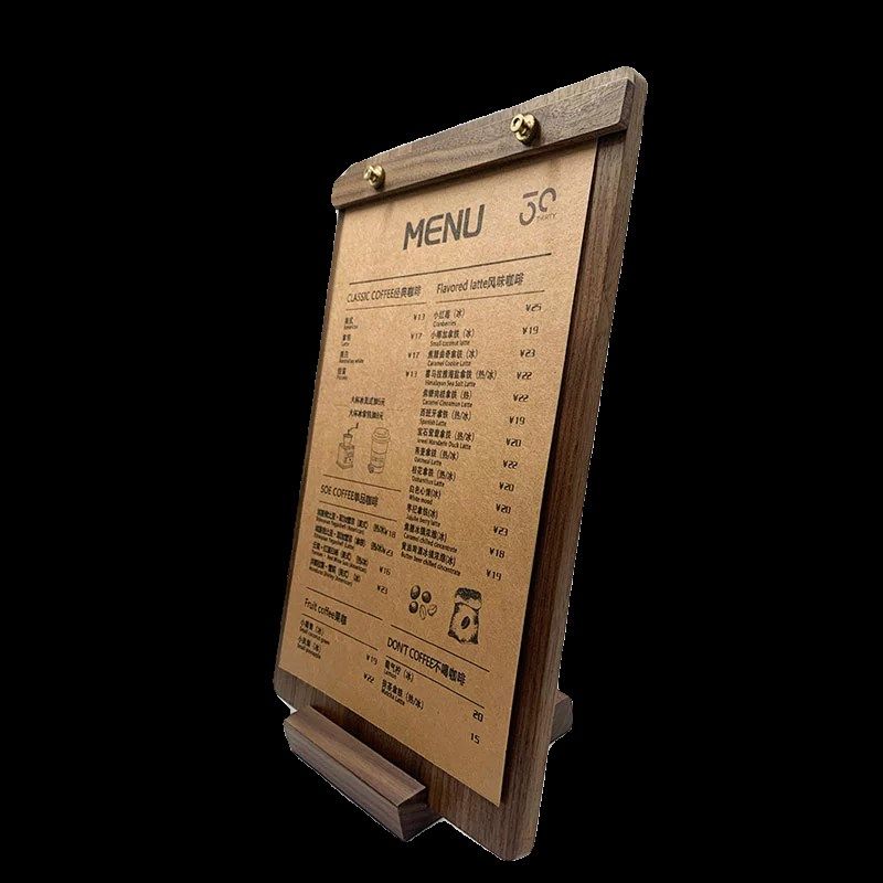 定制菜单展示牌点餐夹板定制咖啡餐厅酒水宠物烧烤美甲奶茶价目表,文具电教/文化用品/商务用品,桌牌/台牌,淘宝优惠券,粉丝福利购,淘宝优惠卷