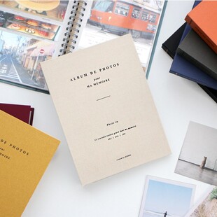 韩国相册能写字的六寸记录生活相册本6寸影集宝宝学生成长纪念册