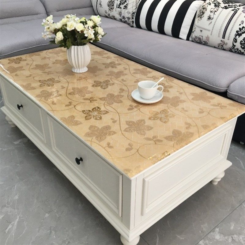 软板印花实木pvc茶几桌布塑料餐桌垫水晶垫板台布可裁剪幼儿园,居家布艺,桌布,淘宝优惠券,粉丝福利购,淘宝优惠卷
