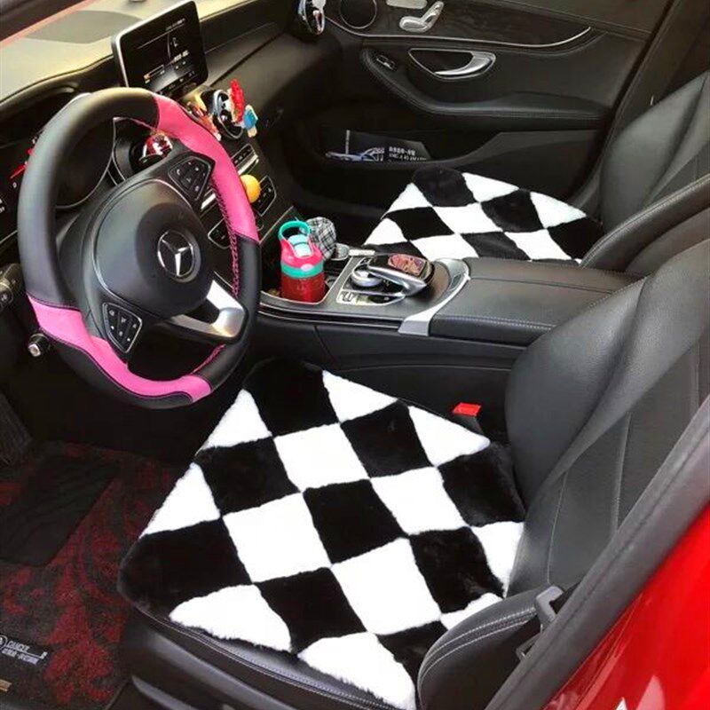 汽车坐垫冬季羊毛绒女士座垫通用加厚防滑冬天保暖三件套单片坐垫,汽车用品/电子/清洗/改装,通用座套/座垫,淘宝优惠券,粉丝福利购,淘宝优惠卷