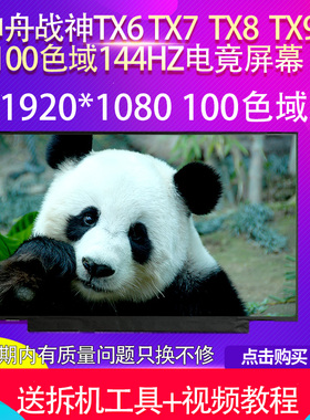 适用神舟战神 TX6 TX7 TX8 TX9 100色域144HZ电竟N161HCA液晶屏幕