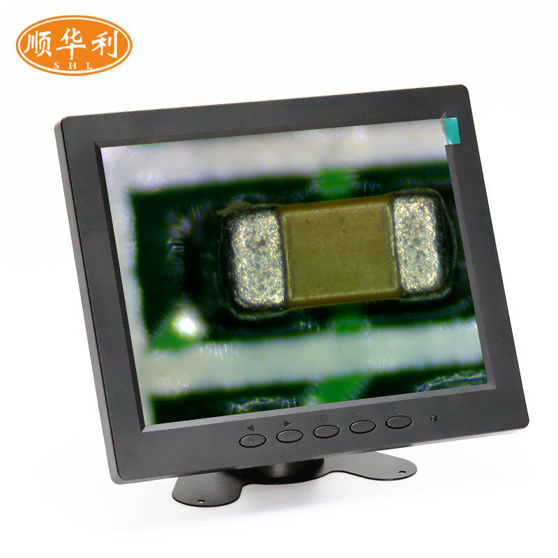 高清8寸液晶工业显微镜显示器机械视觉监视器AV/BNC/VGA/HDMI接口