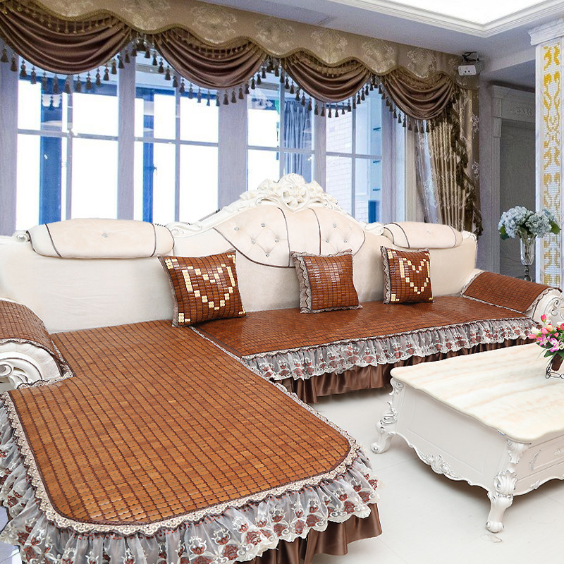 沙发凉席垫夏天弧形麻将凉席沙发坐垫椅垫防滑贵妃沙发床定做圆形,居家布艺,沙发垫,淘宝优惠券,粉丝福利购,淘宝优惠卷