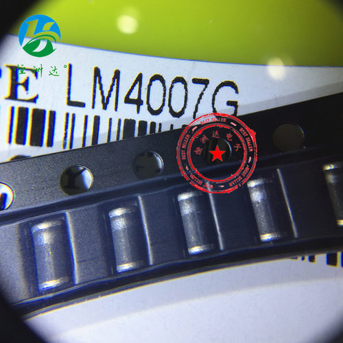 LM4007G 贴片稳压二极管LM4007G D0-213AA 圆柱形