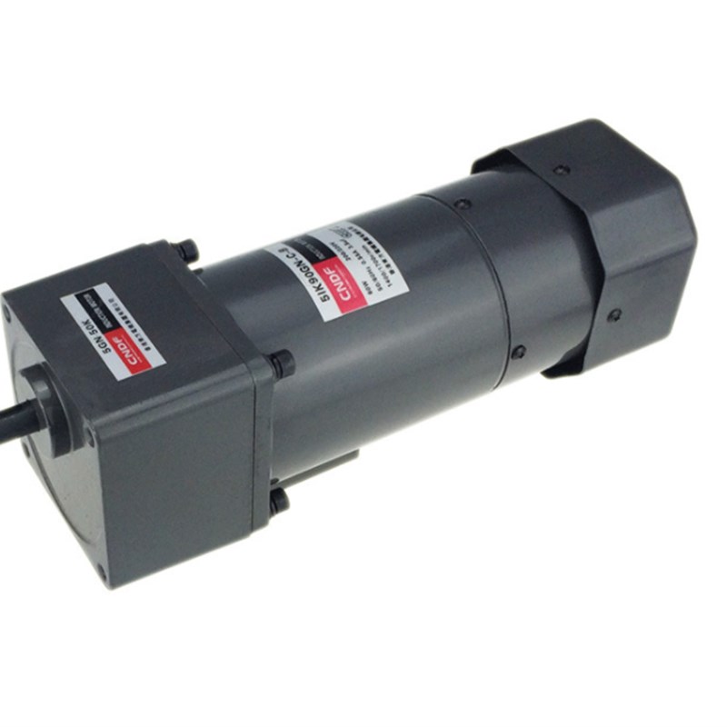 东方电机齿轮减速电机90w电磁离合刹车5IK90GU-C-B调速M590-502B