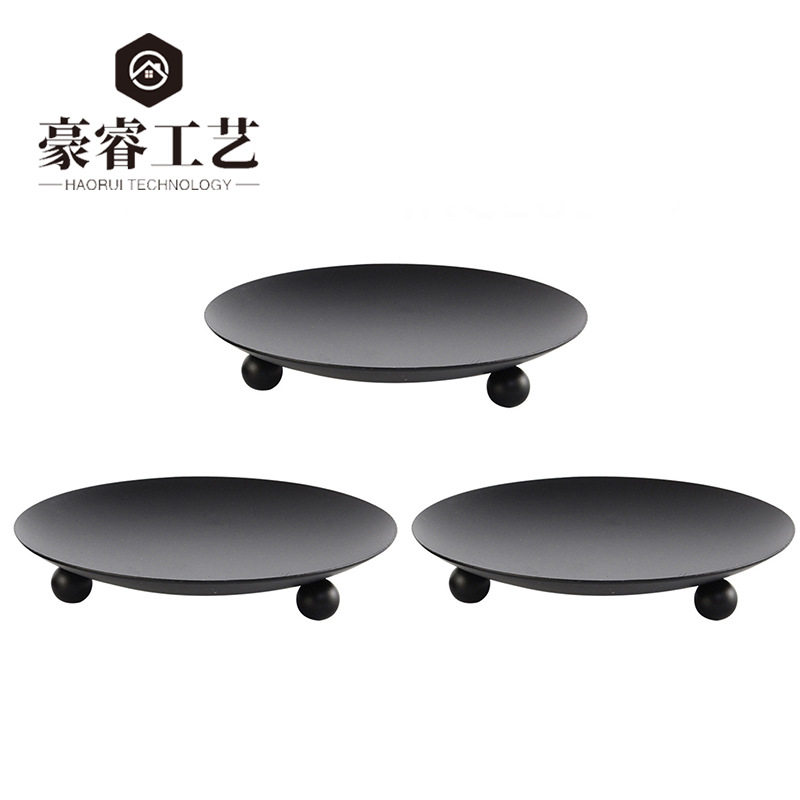 复古铁艺烛台铁盘蜡烛台托盘浪漫婚礼烛光晚餐蜡烛杯金属蜡烛底座,家居饰品,烛台,淘宝优惠券,粉丝福利购,淘宝优惠卷