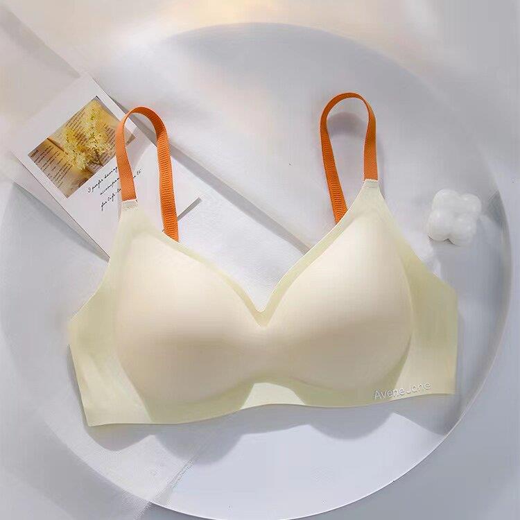 无痕减龄内衣少女小胸聚拢无钢圈收副乳防下垂美背透气薄款文胸罩