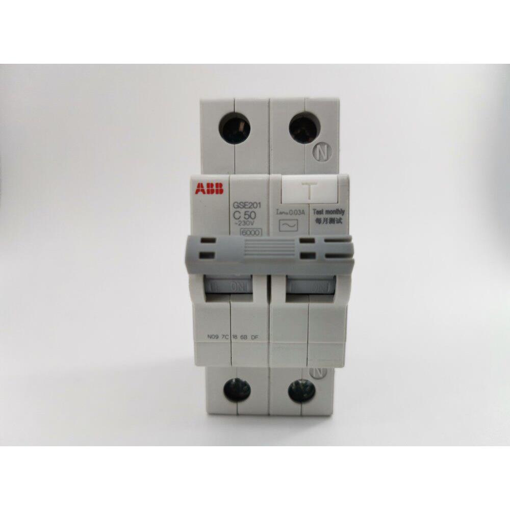 ABB空气开关带漏电保护器GSE201C32a空开总开2P63a漏保家用断路器