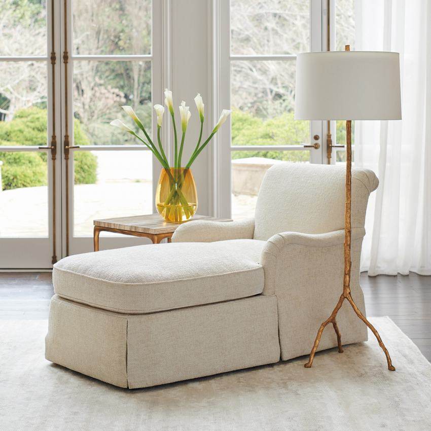 单人贵妃沙发躺椅 贵妃位沙发 休闲沙发 棉麻沙发 复古沙发 2171