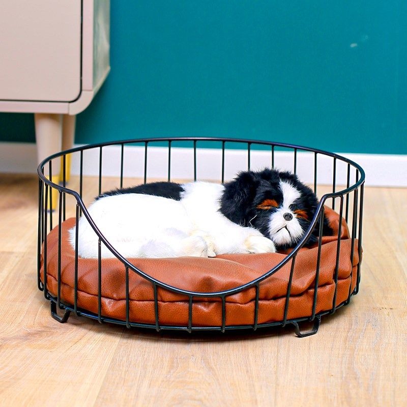 狗窝夏天凉垫不沾毛四季通用狗床离地防潮猫睡觉可拆洗小型犬耐咬