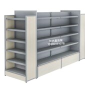 美宜佳货架新款 便利店面包零食架靠墙中岛带抽屉超市多功能展示架