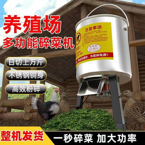 不锈钢小型家用切菜粉碎机
