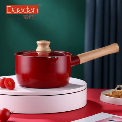 德国戴德多丽斯小奶锅宝宝辅食不粘锅煲汤煮面条煲粥煎煮一体16cm