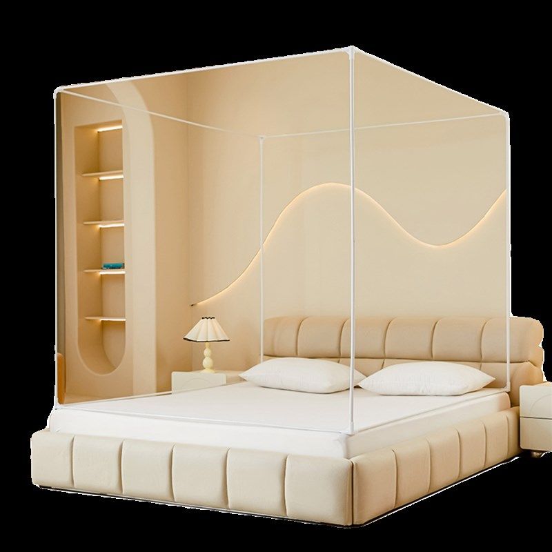 蚊帐支架杆拉链防摔架子配件床幔管子坐床方顶蒙古包烤漆加粗加厚