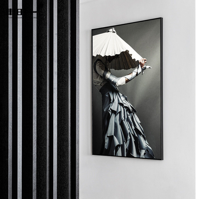 玄关装饰画壁画客厅挂画沙发背景墙餐厅现代艺术人物卧室大尺寸画