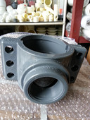 PVC增接口 鞍形 UPVCPVC U硬质聚氯乙烯分水鞍增接口鞍马