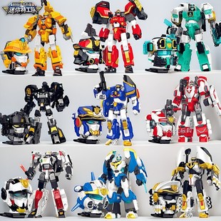 迷你特工队超级战警力量变形机甲恐龙战队儿童机器人金刚玩具男孩