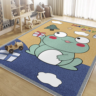 儿童地毯阅读区宝宝爬行垫子游戏玩耍地垫客厅儿童房卧室床边毯子