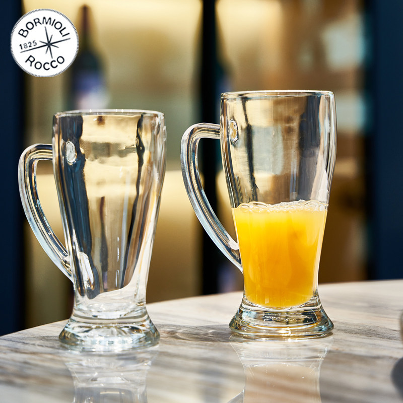 bormiolirocco原装进口啤酒杯无铅玻璃酒吧经典玻璃杯夏日冷饮杯,餐饮具,啤酒杯,淘宝优惠券,粉丝福利购,淘宝优惠卷