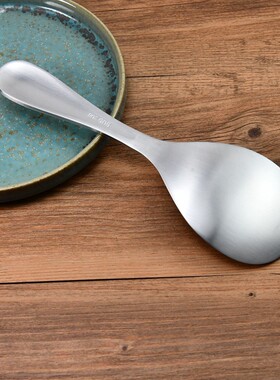 VE家304不锈钢饭勺家用盛饭勺米饭勺子不锈钢锅饭铲加厚耐高温