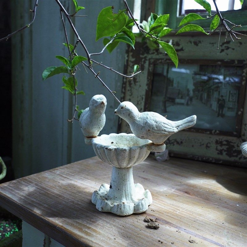 铸铁花园摆件杂货烛台喂鸟器,家居饰品,户外/庭院摆件,淘宝优惠券,粉丝福利购,淘宝优惠卷