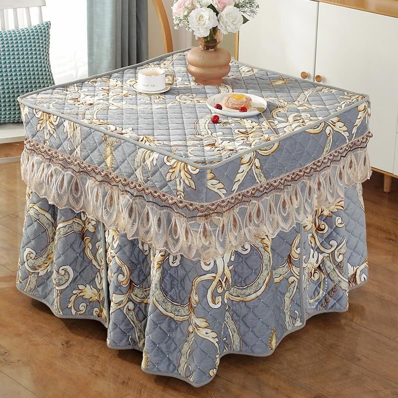 烤火桌子罩套正方形电炉罩桌布冬季加厚麻将机取暖被电烤炉烤火炉,居家布艺,烤火罩,淘宝优惠券,粉丝福利购,淘宝优惠卷