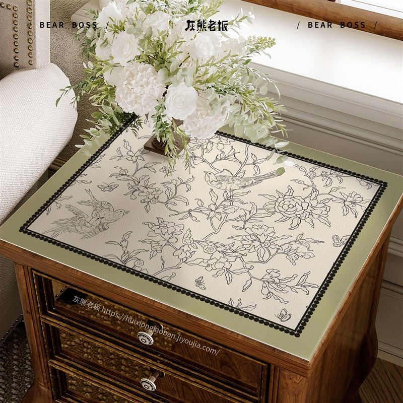 春燕床头柜垫防水防油免洗皮革桌面保护垫洗衣机盖巾万能防尘布,居家布艺,床头柜盖布,淘宝优惠券,粉丝福利购,淘宝优惠卷