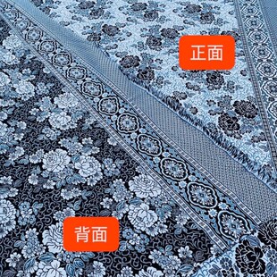 床单老式线毯春秋毯随身毯子沙发巾空调毯纯棉老式粗布针织挂毯