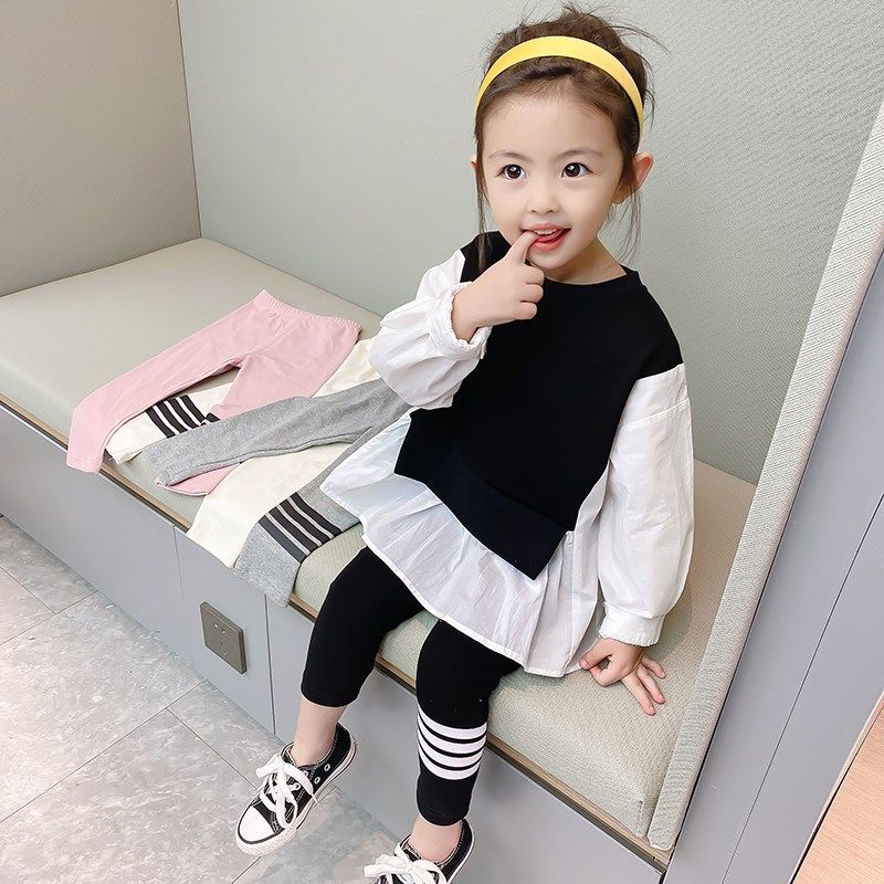 2024童装新款2-3-8岁女童卫衣裙子洋气纯棉女宝宝T恤小童连衣裙,童装/婴儿装/亲子装,连衣裙,淘宝优惠券,粉丝福利购,淘宝优惠卷