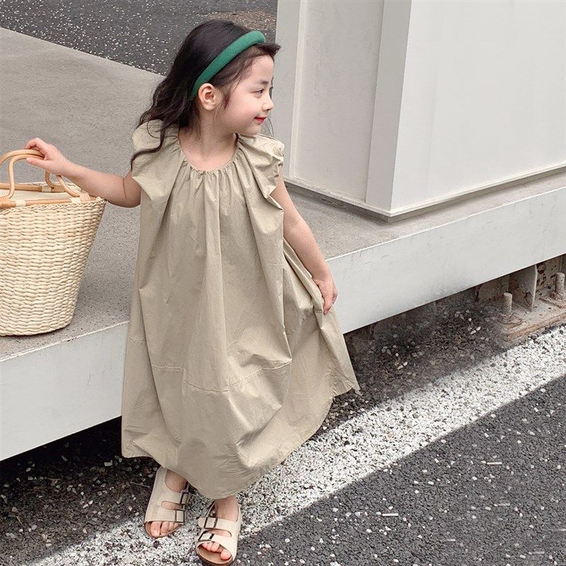 韩国童装女童连衣裙夏装2024儿童大童夏季无袖裙子宽松休闲背心裙,童装/婴儿装/亲子装,连衣裙,淘宝优惠券,粉丝福利购,淘宝优惠卷
