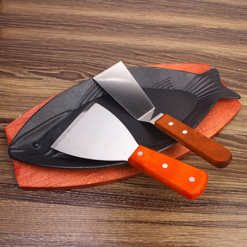 不锈钢烤鱼铲料理铁板烧盘牛排铲子披萨铲刀料理生煎煎饼铲子工具,厨房/烹饪用具,煎铲,淘宝优惠券,粉丝福利购,淘宝优惠卷