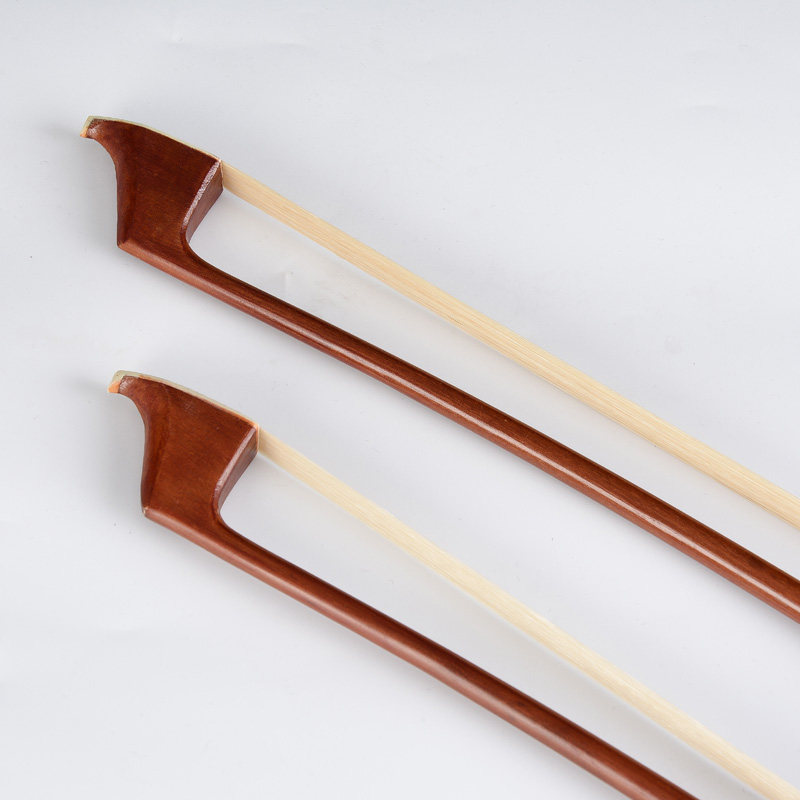 德式法式低音提琴倍大提琴弓子低音大贝司贝斯弓杆马尾毛4/4 3/4