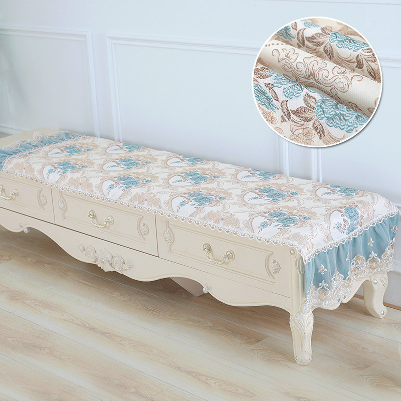 电视罩防尘罩套布艺开机不取电视机罩55英寸电视柜桌布长方形欧式,居家布艺,电视机罩,淘宝优惠券,粉丝福利购,淘宝优惠卷