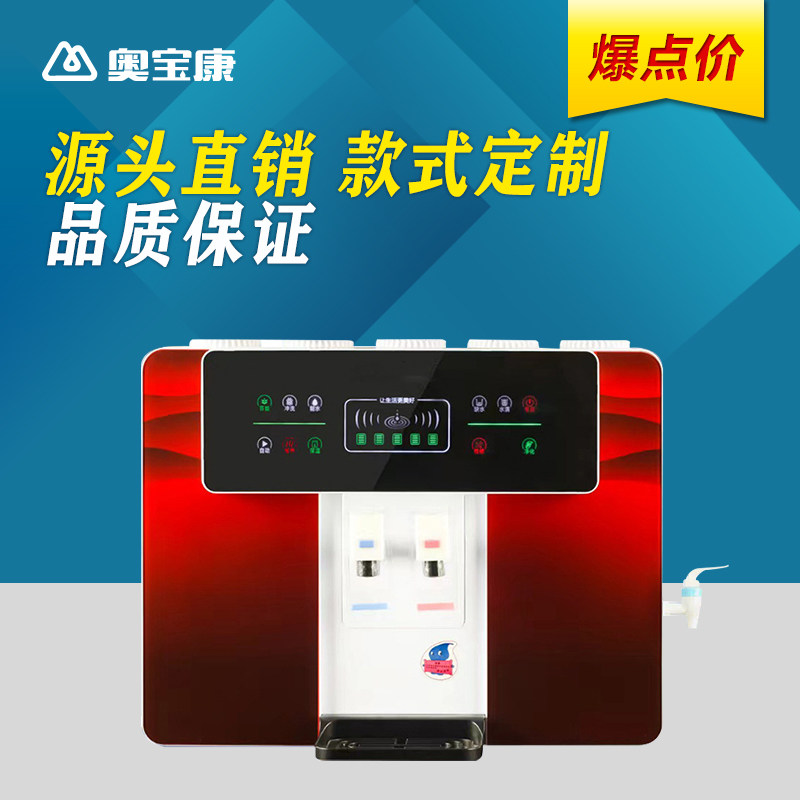 包邮 净水器家用直饮ro反渗透加热一体机冰热厨房自来水井水自吸